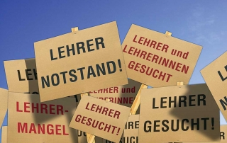 Gegen Lehrermangel und Lehrernotstand